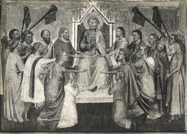 Anderson — Jacopo di Cione - sec. XIV - San Pietro in cattedra — insieme